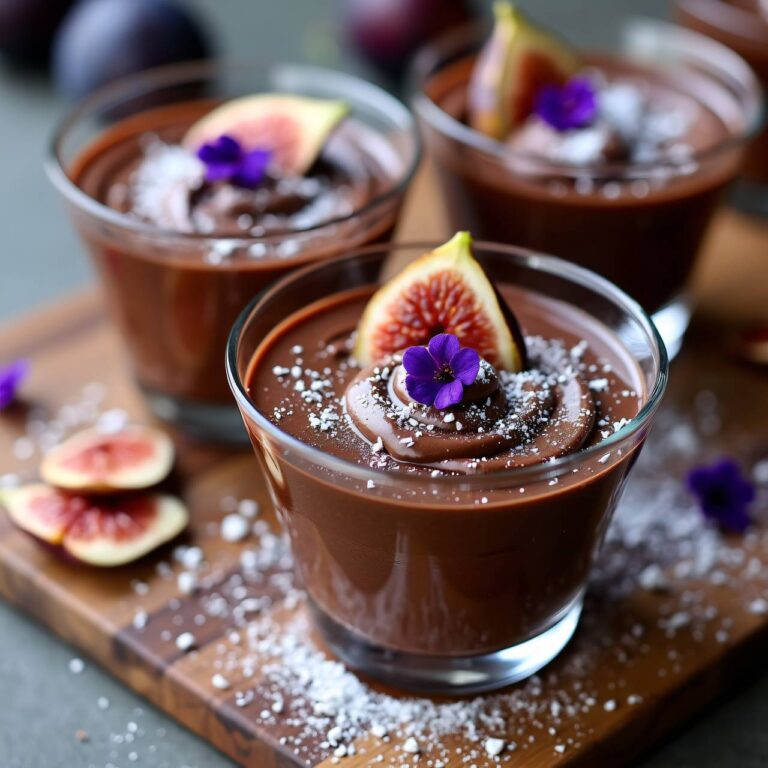 Feigen-Schokoladen-Mousse Rezept