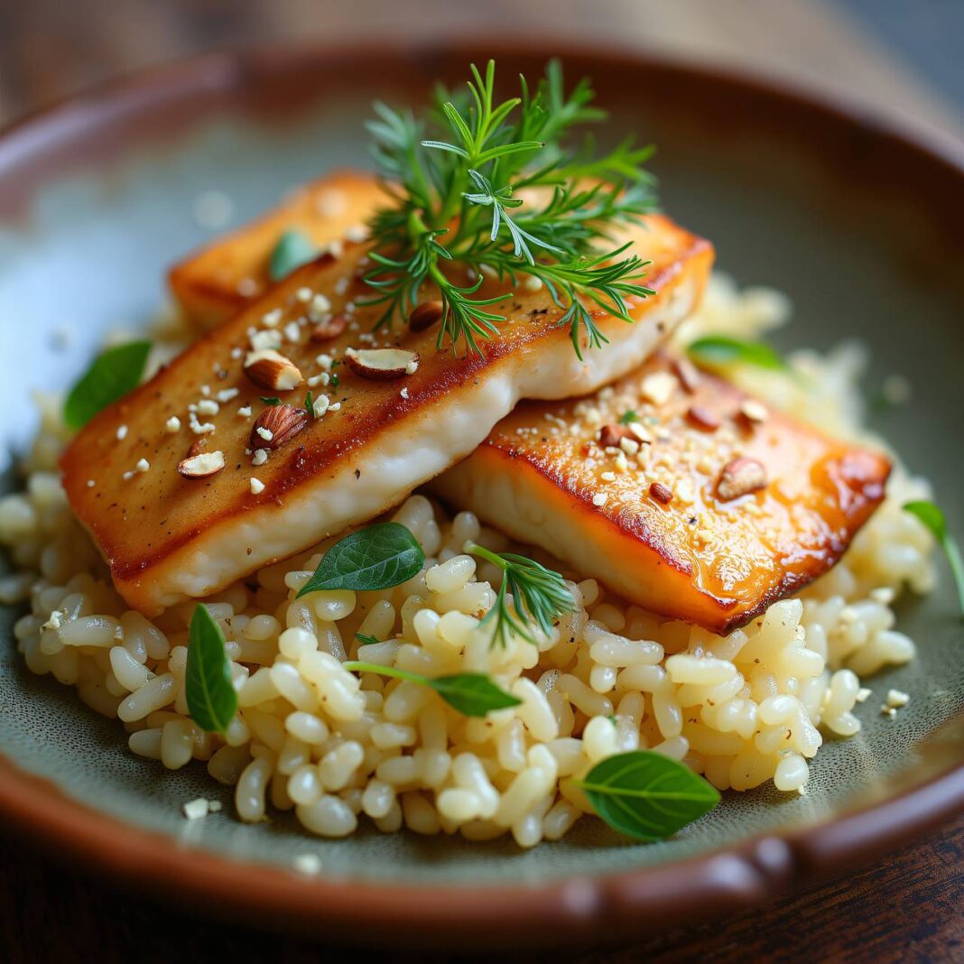 Fenchelreis mit Fisch Rezept Fenchelreis mit Fisch Rezept