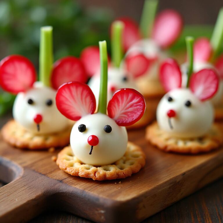Fingerfood-Mäuse (Kindergeburtstag) Rezept