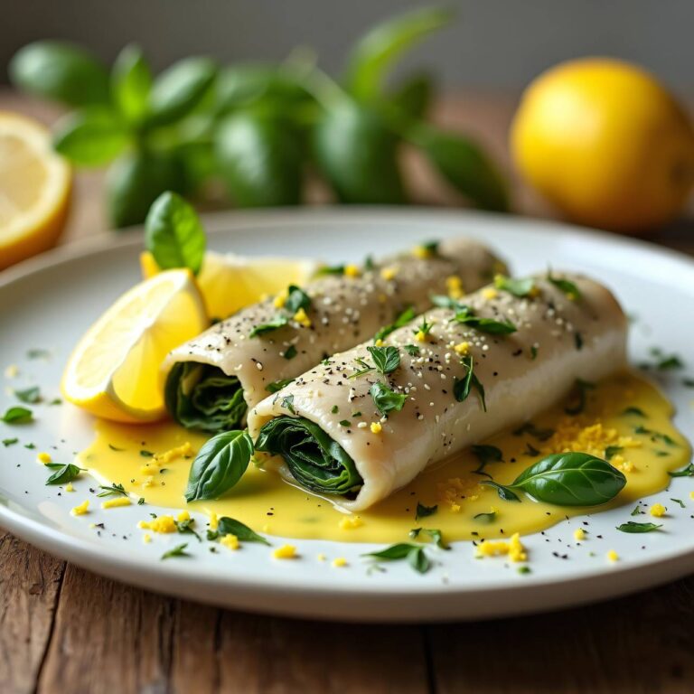 Fisch mit Zitronen-Basilikum-Sauce Rezept