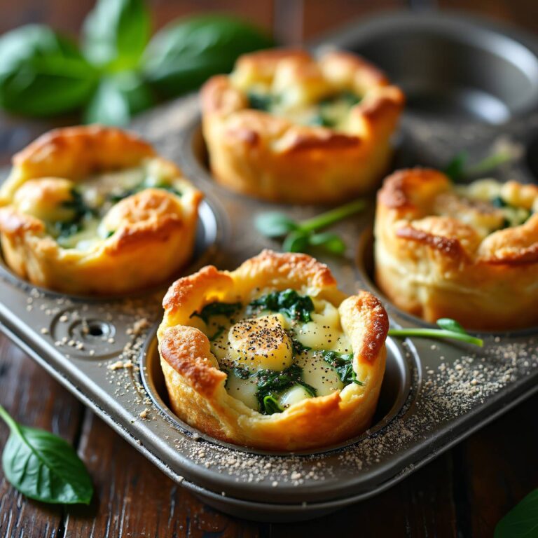 Fisch-Spinat-Küchlein Rezept