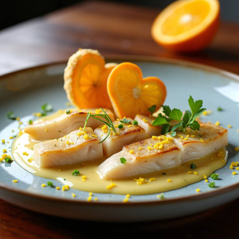 Fischfilets an Vanillesauce Rezept