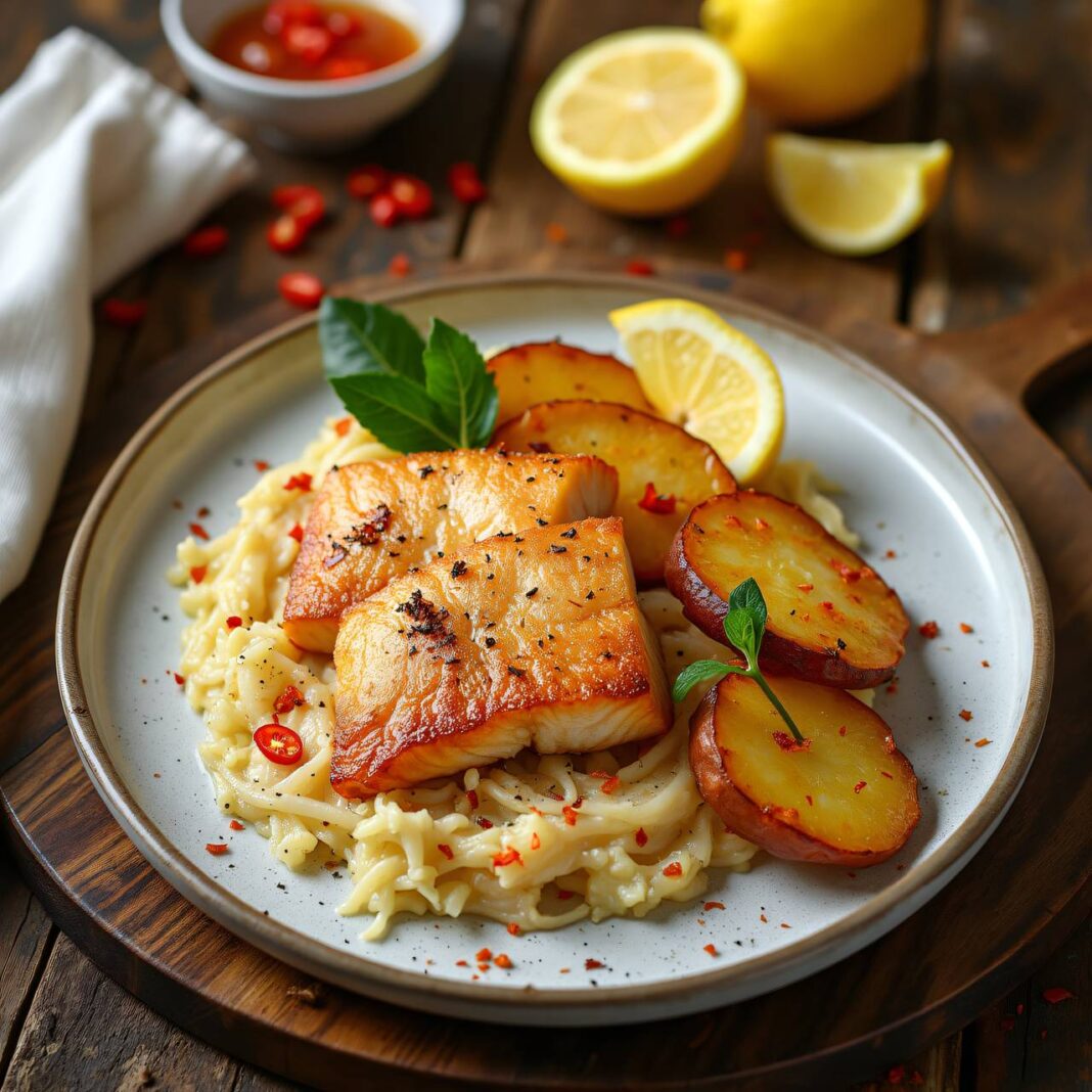 Fischfilets auf Sauerkraut mit Champagner Rezept Fischfilets auf Sauerkraut mit Champagner Rezept