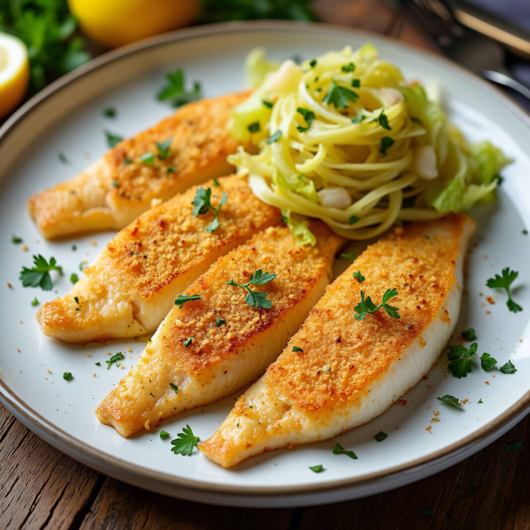 Fischfilets mit Käsekruste Rezept Fischfilets mit Käsekruste Rezept