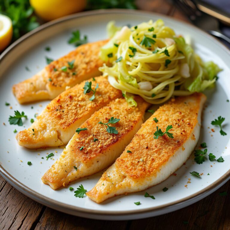Fischfilets mit Käsekruste Rezept