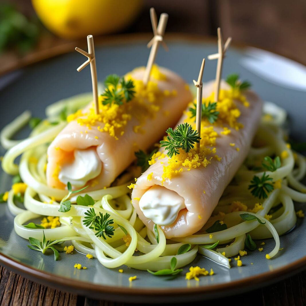 Fischröllchen auf Fenchelgemüse Rezept Fischröllchen auf Fenchelgemüse Rezept