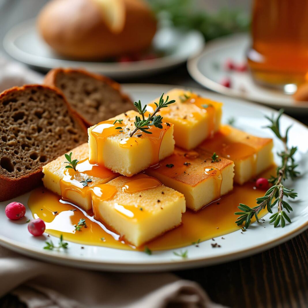 Fladen mit Thymian-Honig Rezept Fladen mit Thymian-Honig Rezept