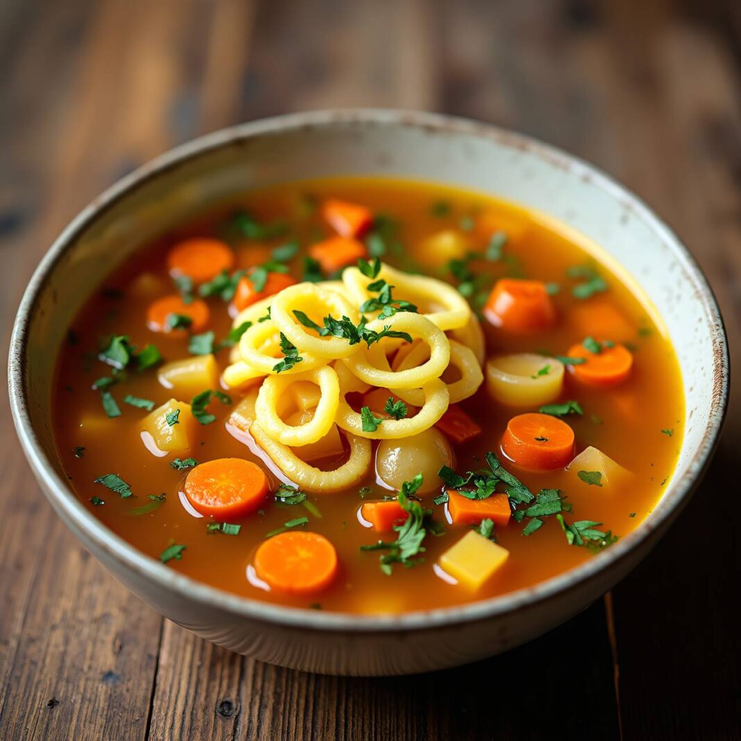 Flädlesuppe (Frittatensuppe) Rezept Flädlesuppe (Frittatensuppe) Rezept