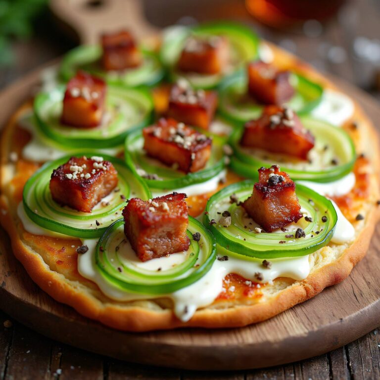 Flammkuchen mit Fenchel Rezept