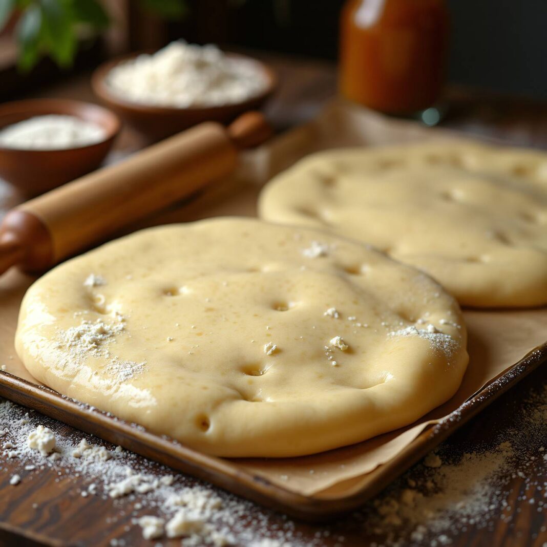 Flammkuchenteig Rezept Flammkuchenteig Rezept