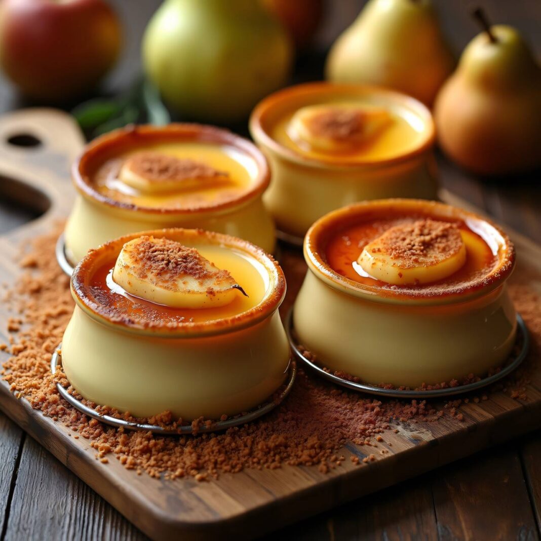 Flan mit Obstkompott Rezept Flan mit Obstkompott Rezept