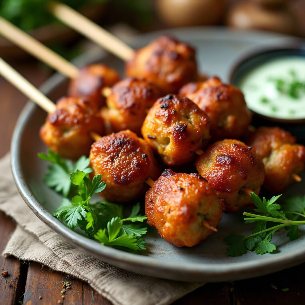 Fleischbällchen und Fencheldipp Rezept Fleischbällchen und Fencheldipp Rezept