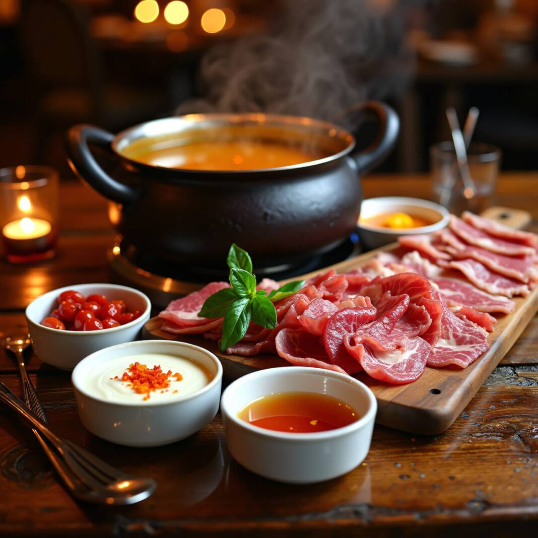 Fleischfondue Rezept Fleischfondue Rezept