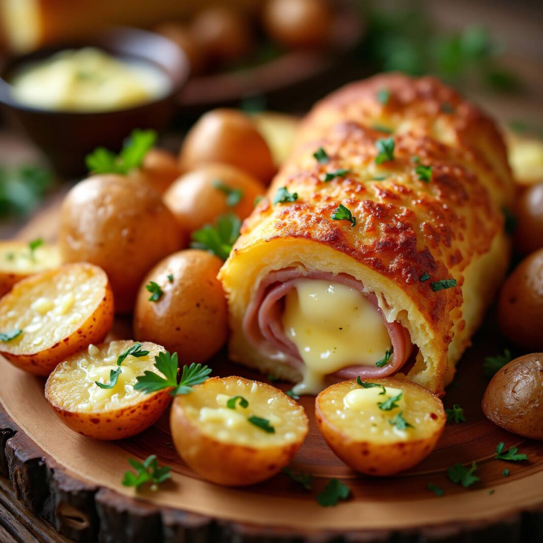 Fleischkäse-Cordon-bleu Rezept Fleischkäse-Cordon-bleu Rezept