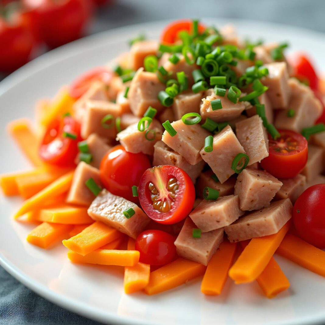 Fleischkäse-Salat Rezept Fleischkäse-Salat Rezept