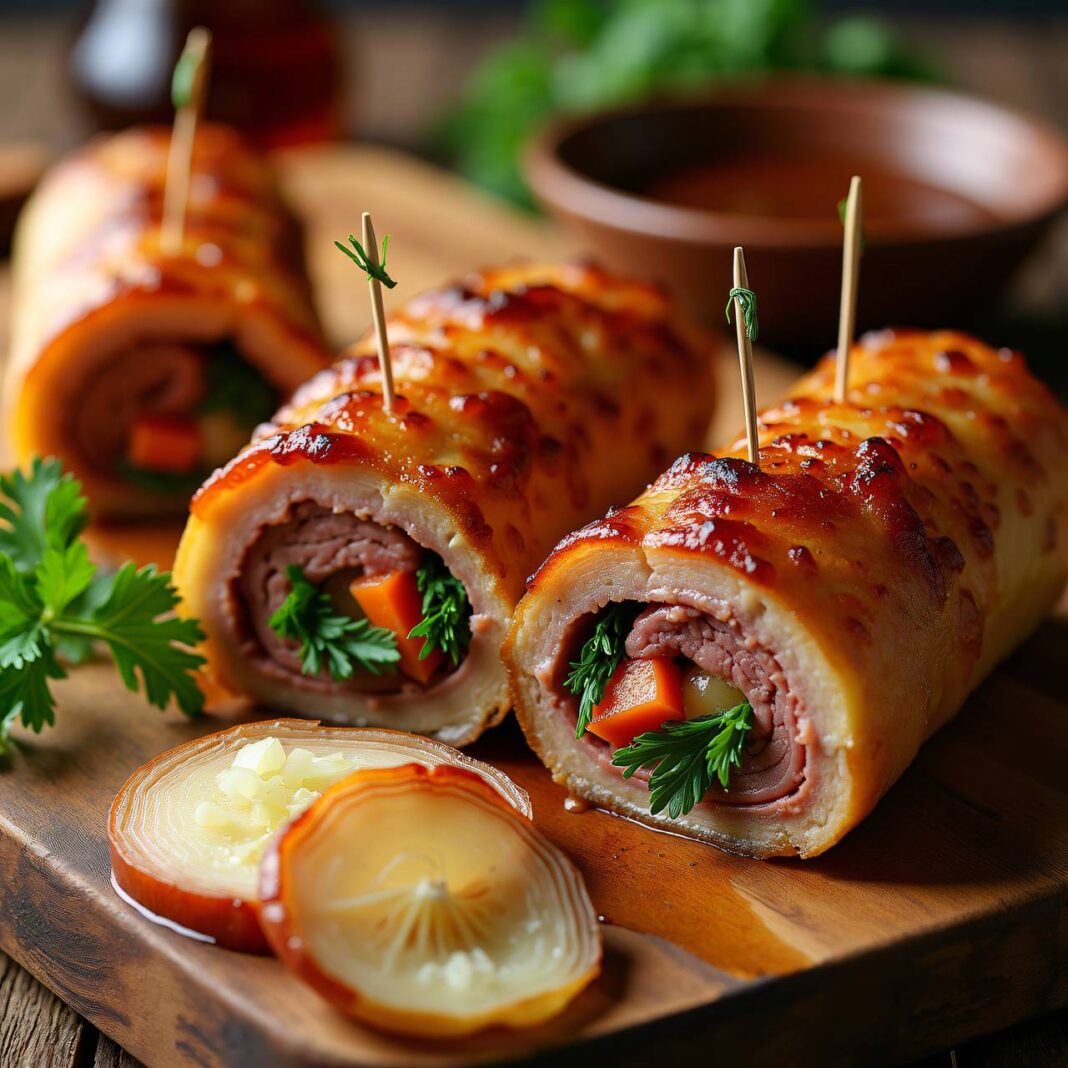 Fleischvögel Rezept Fleischvögel Rezept