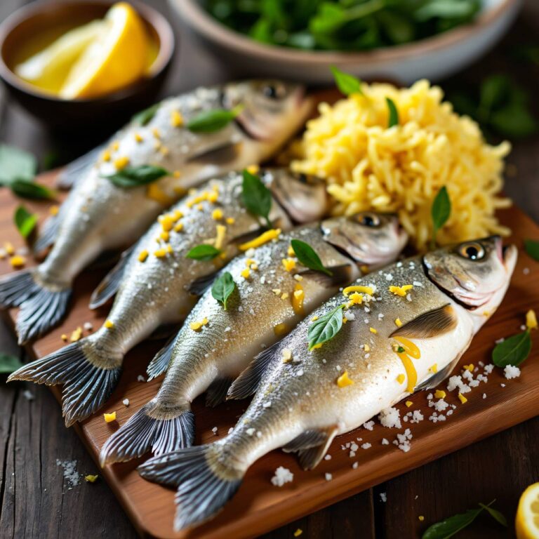 Forelle in der Salzkruste Rezept
