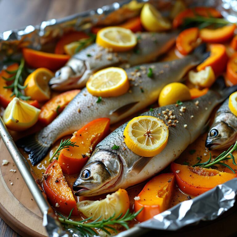 Forellen vom Blech Rezept