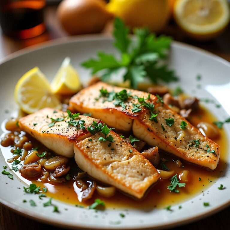 Forellenfilets mit Pilzsauce Rezept