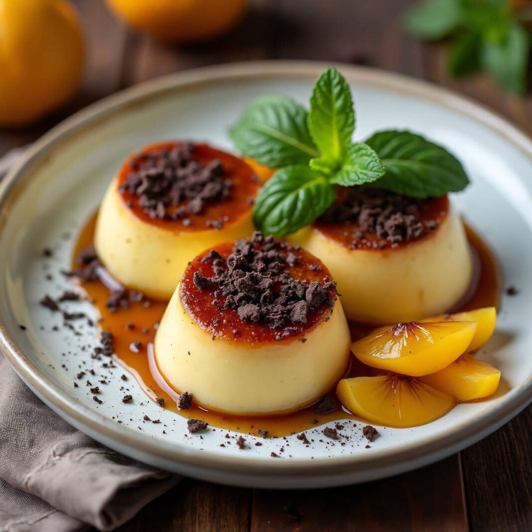 Formaggini-Puddings mit Quittenkompott Rezept Formaggini-Puddings mit Quittenkompott Rezept