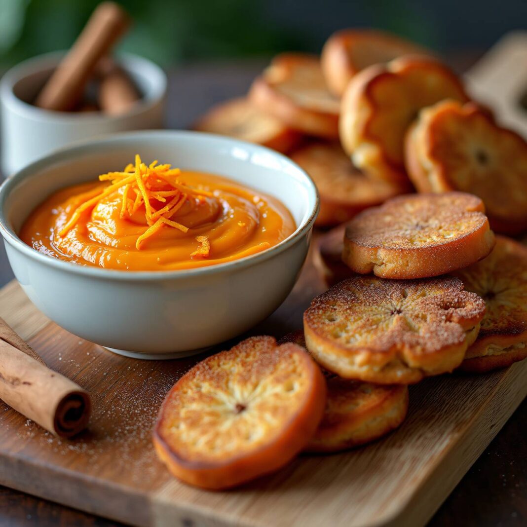 Fotzelschnitten mit Birnen-Karotten-Mus Rezept Fotzelschnitten mit Birnen-Karotten-Mus Rezept