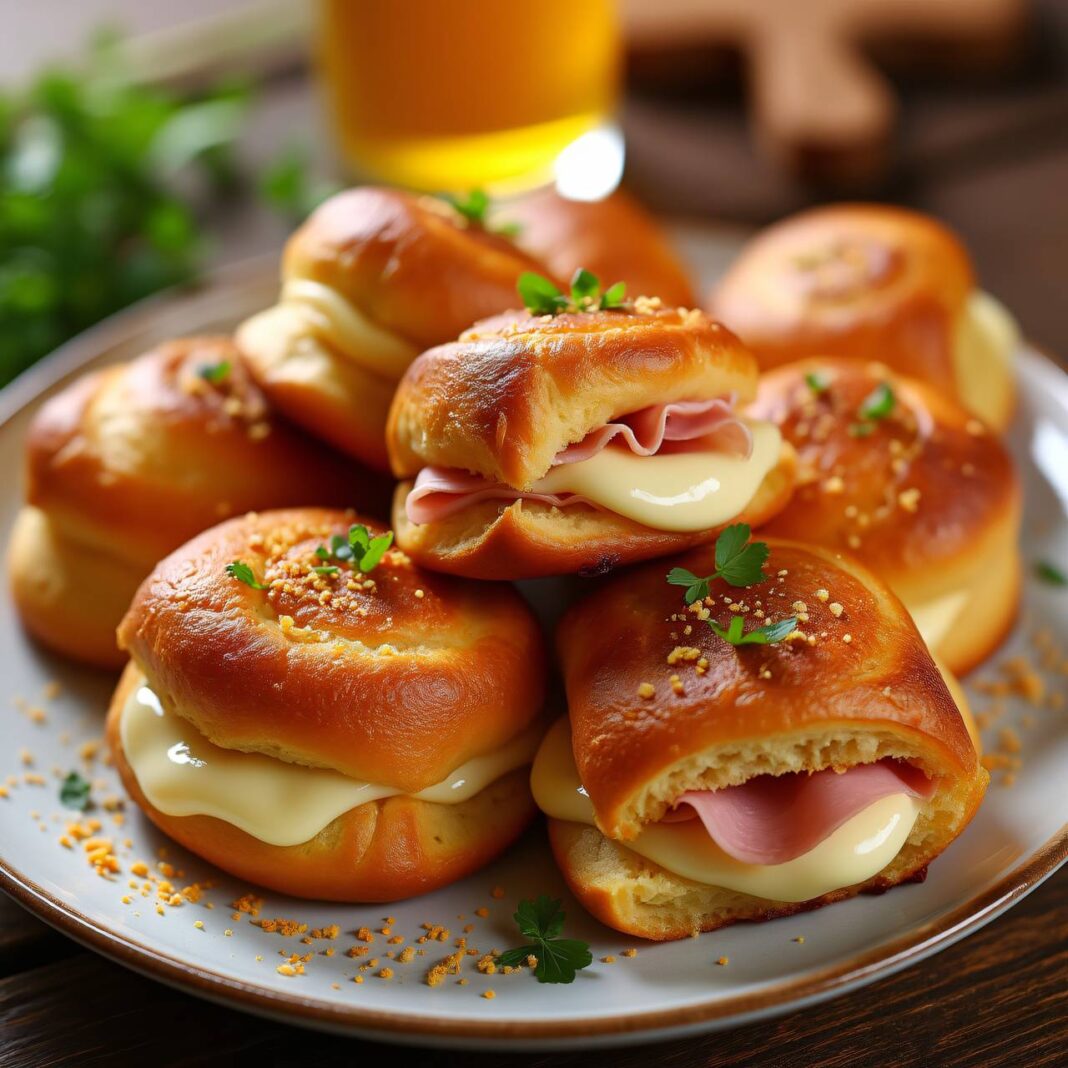 French-Toast-Rolls (Cheese/Ham) Rezept French-Toast-Rolls (Cheese/Ham) Rezept