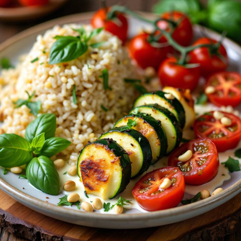 Frischkäse im Zucchinimantel Rezept