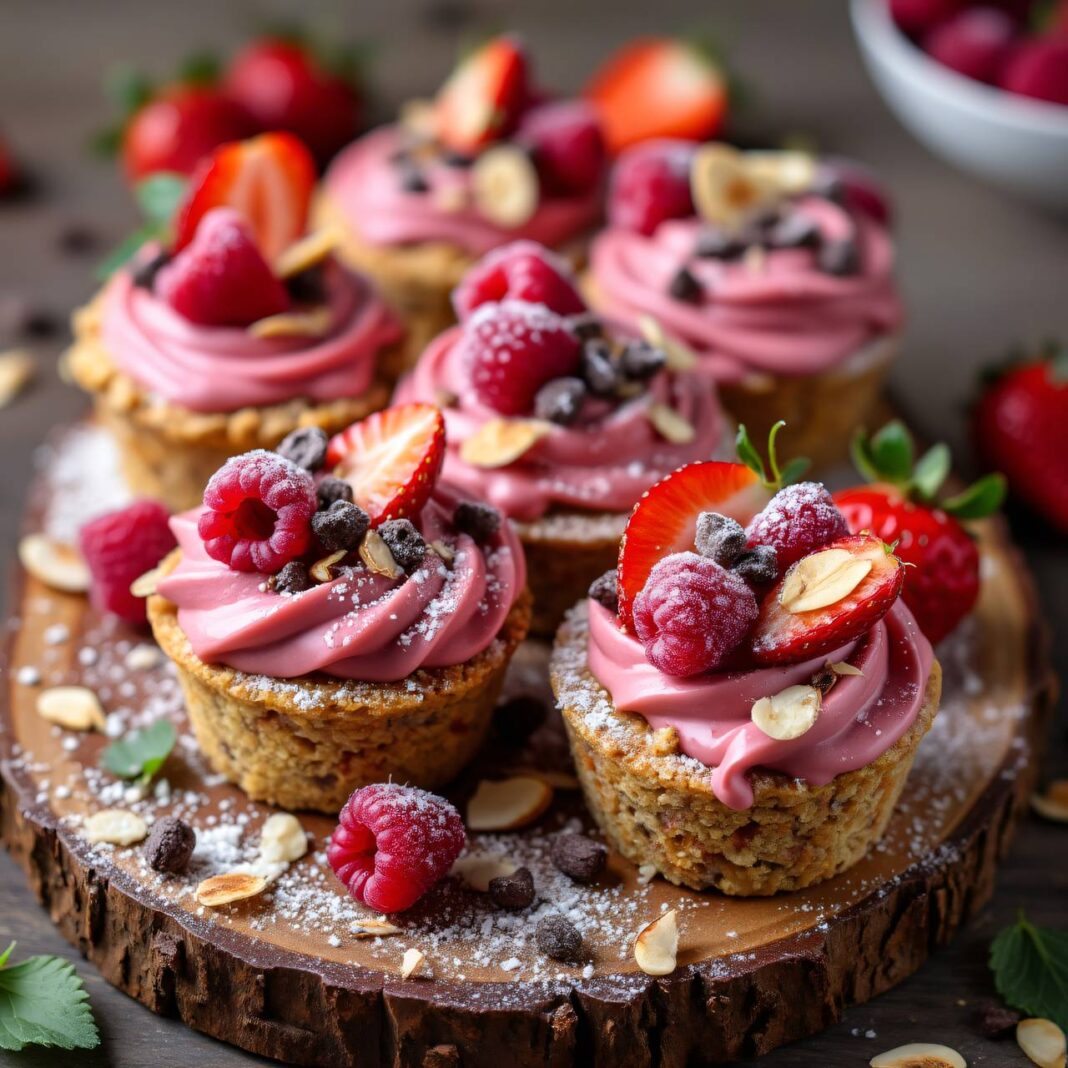 Frozen Yogurt Muffins Rezept Frozen Yogurt Muffins Rezept