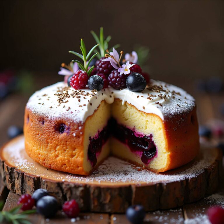 Fruchtiger Kuchen mit Cassis Rezept