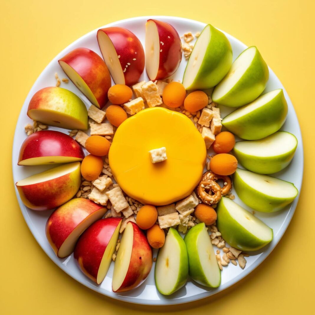 Fruchtsonne mit Käse Rezept Fruchtsonne mit Käse Rezept