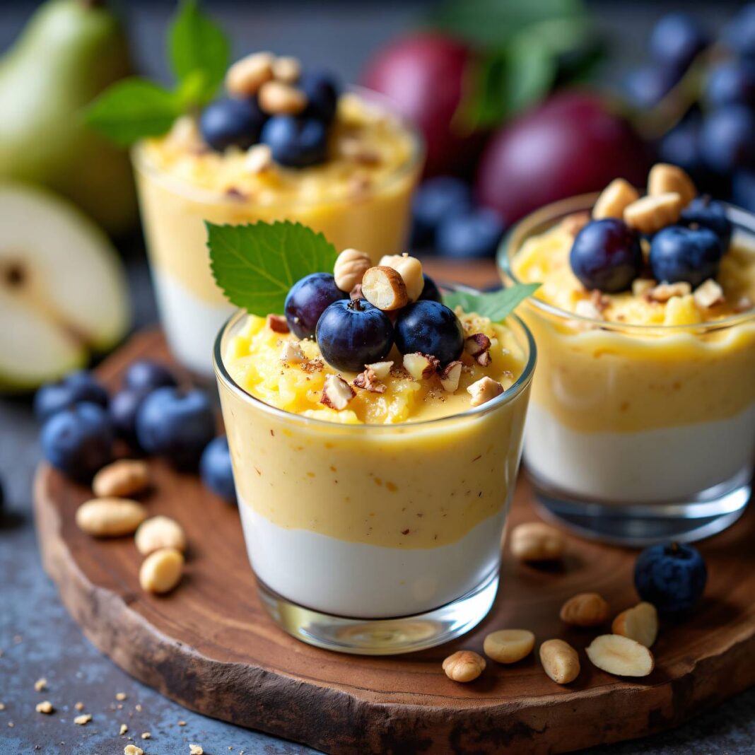 Früchte-Nuss-Quarkbecher Rezept Früchte-Nuss-Quarkbecher Rezept