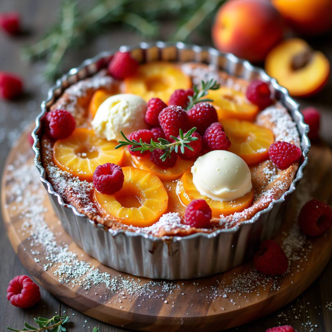 Früchtekuchen vom Grill Rezept Früchtekuchen vom Grill Rezept