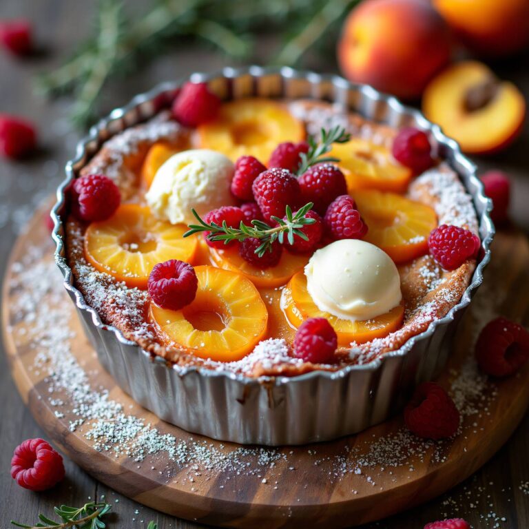 Früchtekuchen vom Grill Rezept