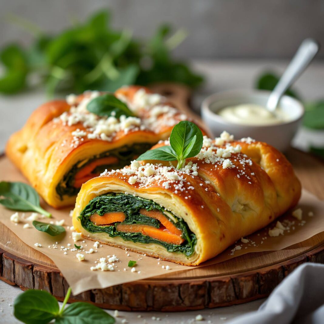 Frühlingskäsestrudel Rezept Frühlingskäsestrudel Rezept