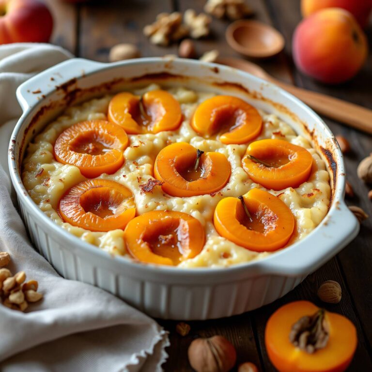 Gebackener Aprikosen-Porridge Rezept