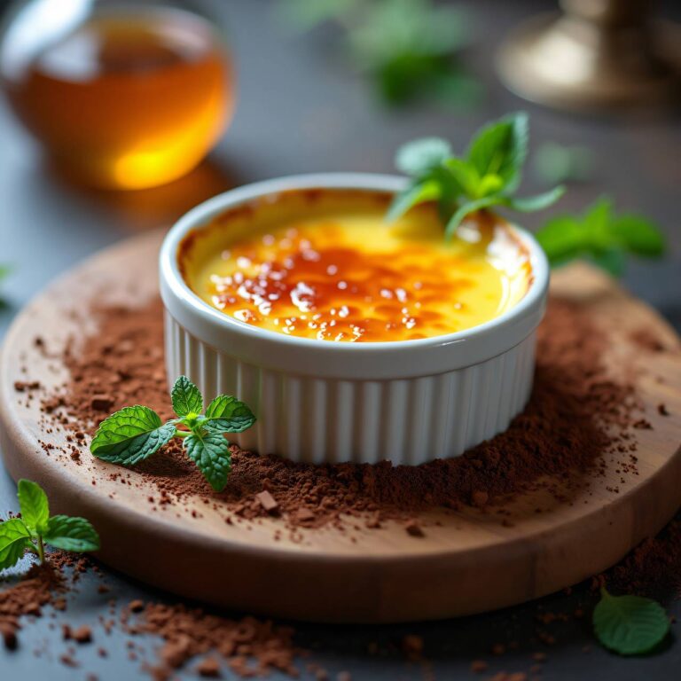 Gebrannte Crème ohne Eier Rezept