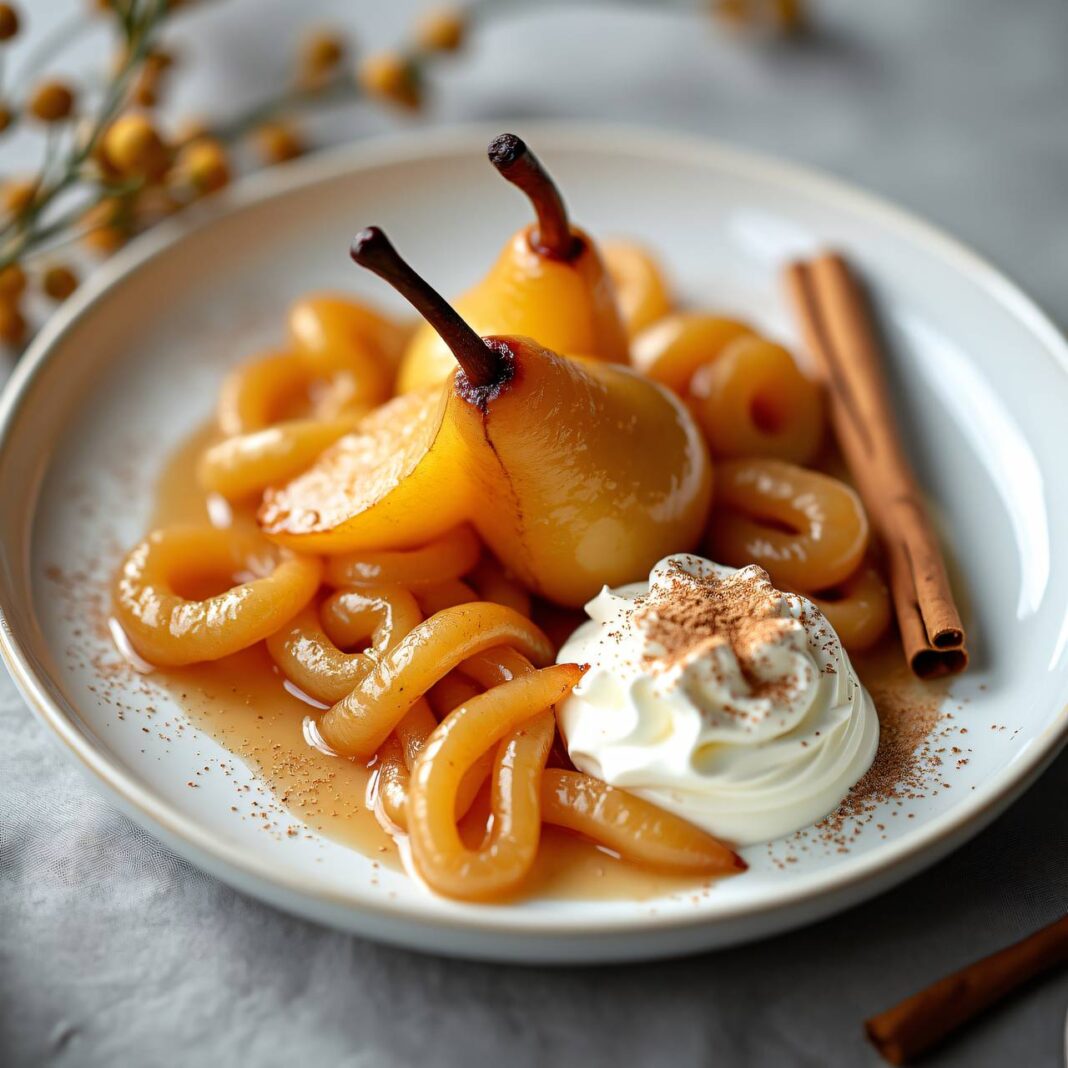 Gebratene Birnen mit Nusscreme Rezept Gebratene Birnen mit Nusscreme Rezept