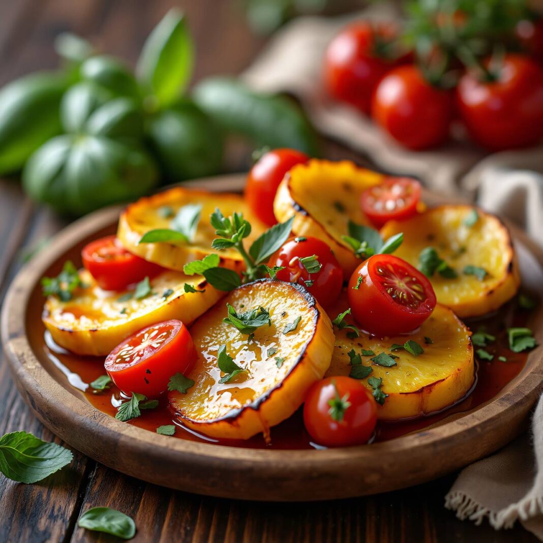 Gebratene, marinierte Kürbisse Rezept Gebratene, marinierte Kürbisse Rezept