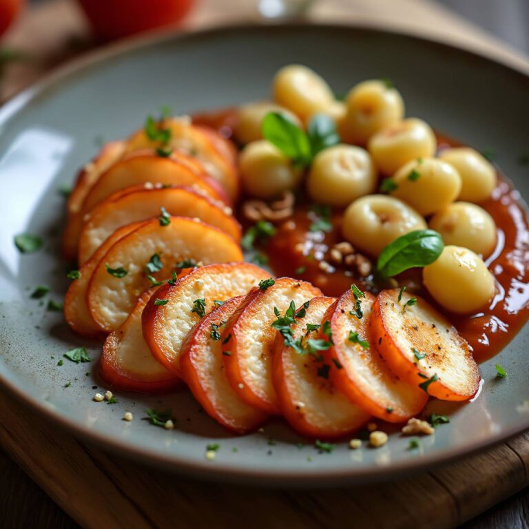 Gebratener Radicchio mit Getreide-Gnocchi Rezept
