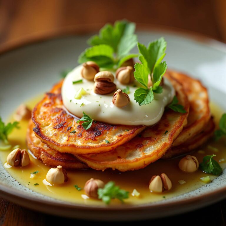 Gebratenes Tafelspitz mit Sellerie-Nuss-Quark Rezept