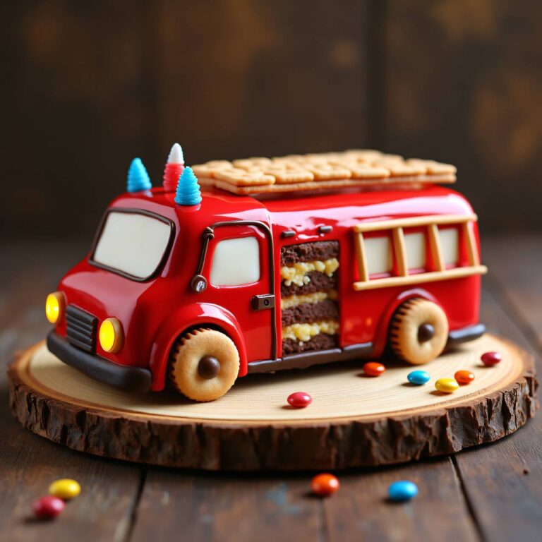 Geburtstagstorte Feuerwehrwagen Rezept