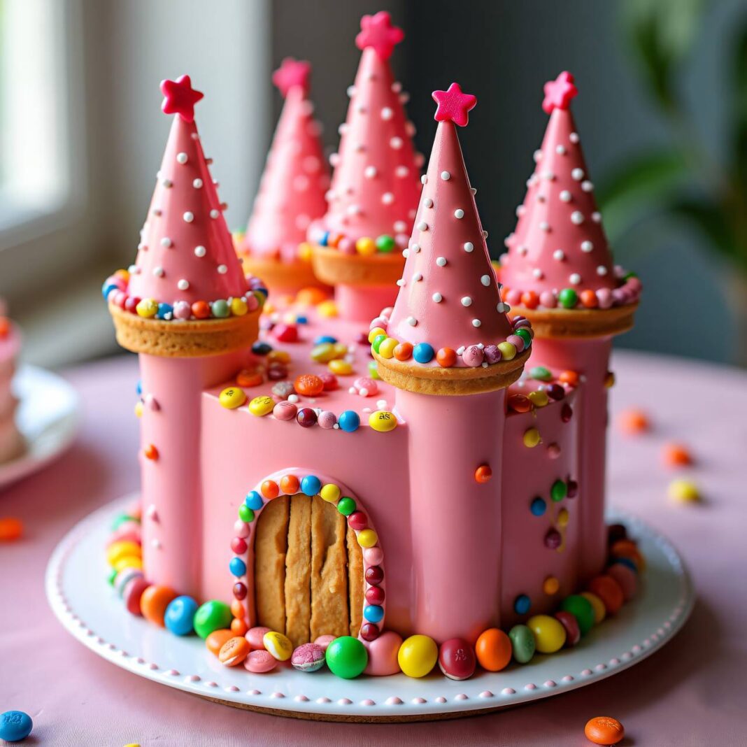 Geburtstagstorte Märchenschloss Rezept Geburtstagstorte Märchenschloss Rezept