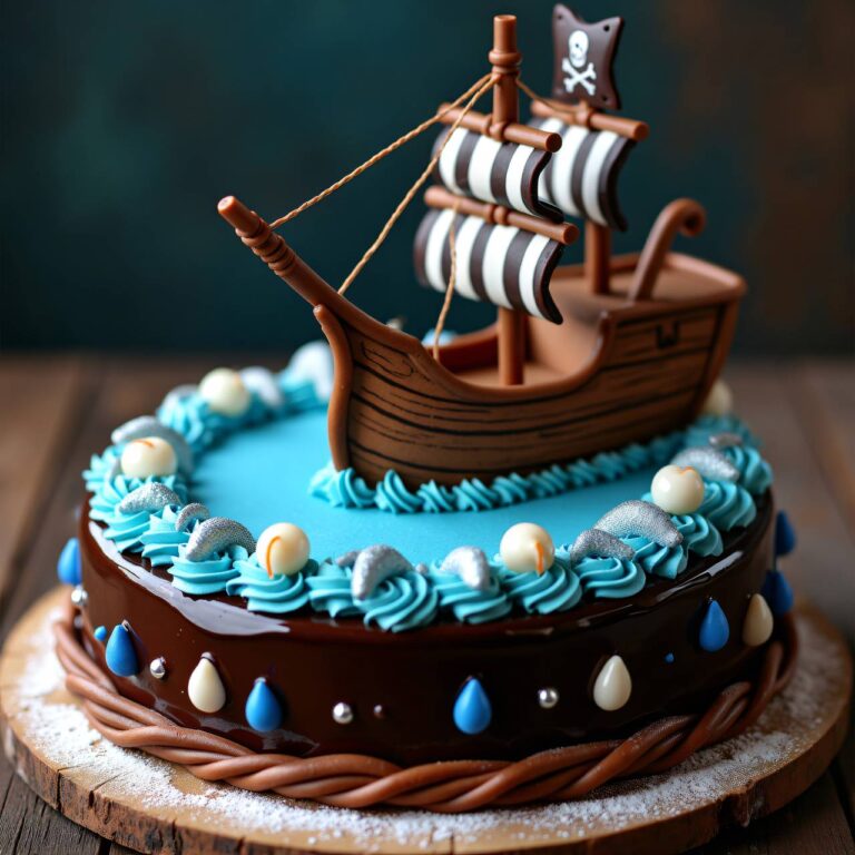 Geburtstagstorte Piratenschiff Rezept