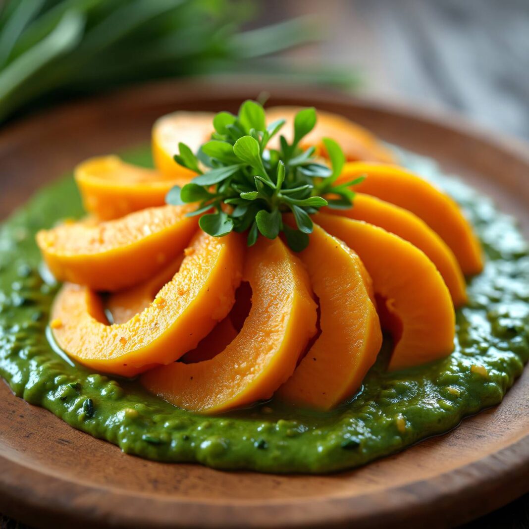 Gedämpfter Kürbissalat Rezept Gedämpfter Kürbissalat Rezept