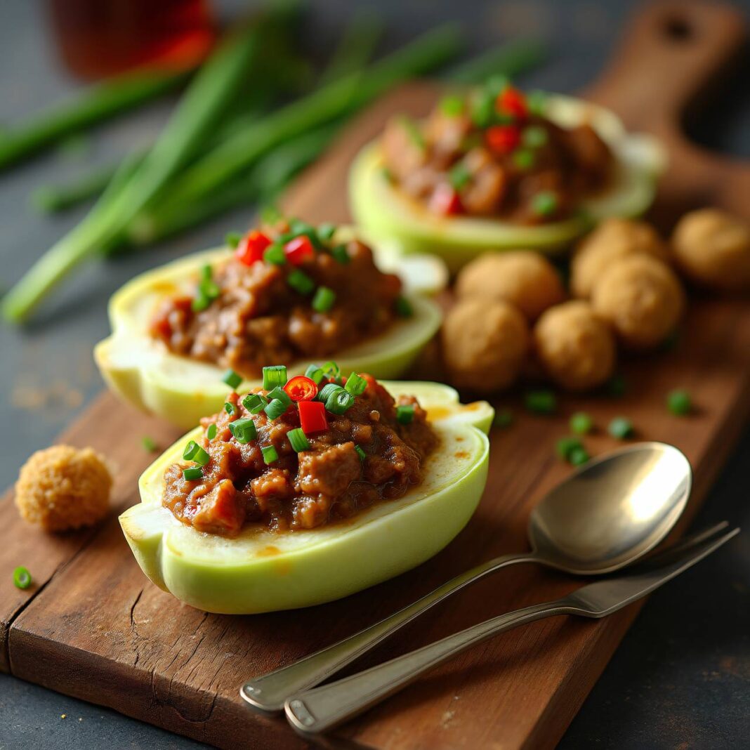 Gefüllte Kohlrabi mit Morchel-Kalbsragout Rezept Gefüllte Kohlrabi mit Morchel-Kalbsragout Rezept
