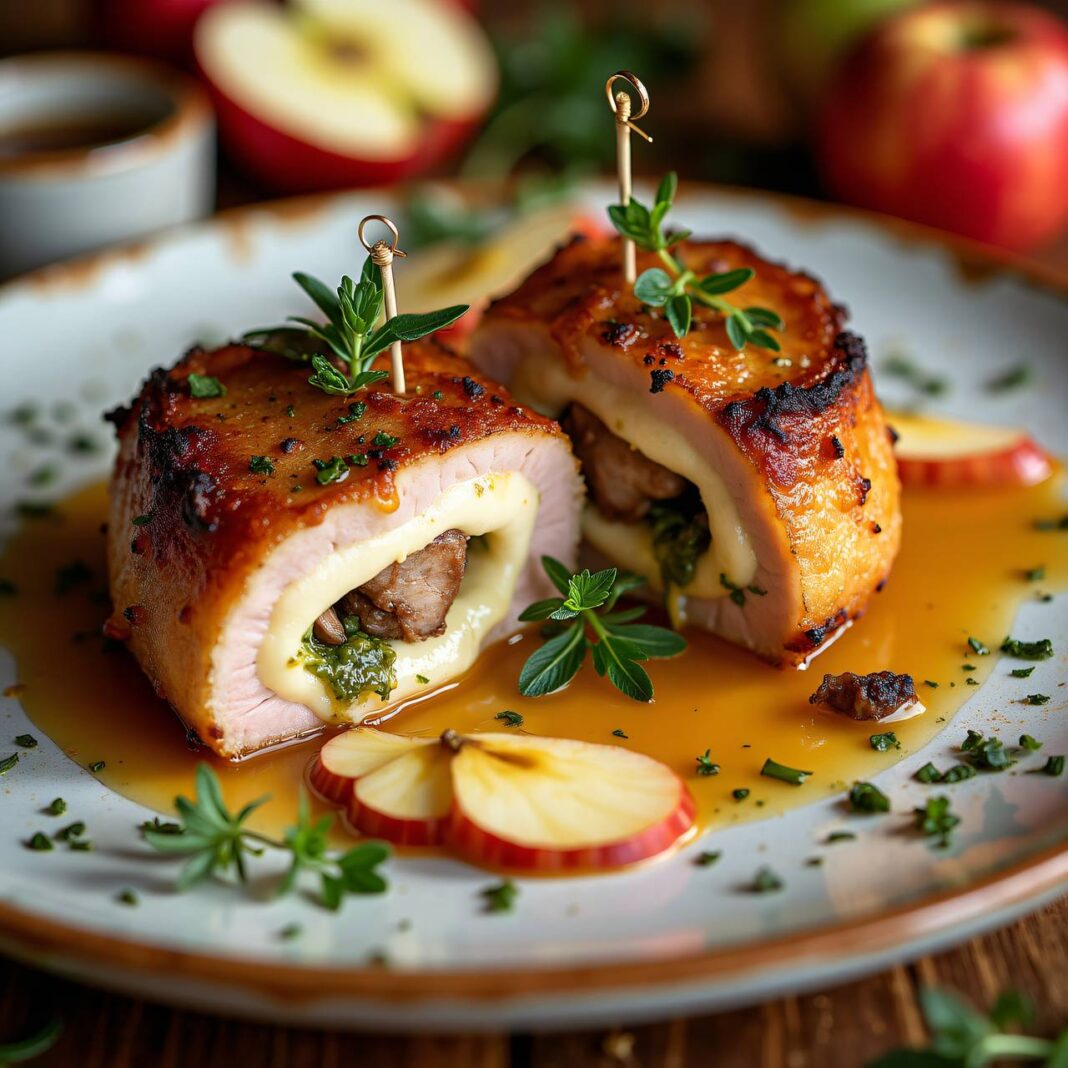 Gefüllte Koteletts Rezept Gefüllte Koteletts Rezept