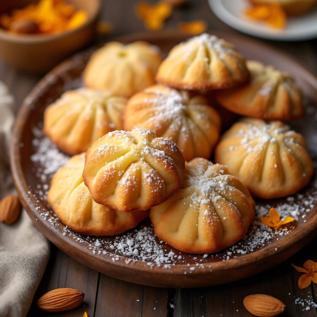 Gefüllte Mandelkekse Rezept Gefüllte Mandelkekse Rezept