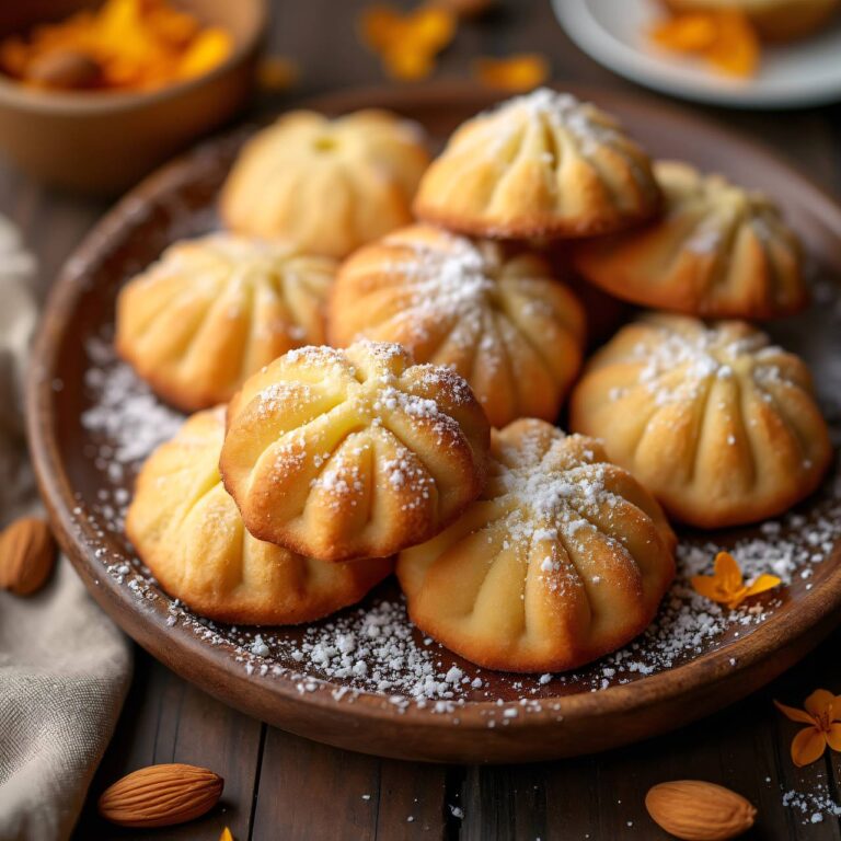 Gefüllte Mandelkekse Rezept