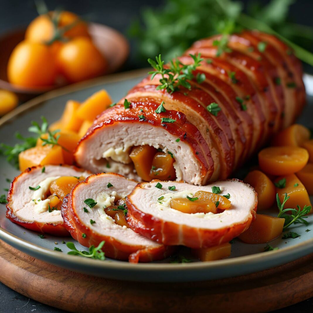 Gefülltes Schweinefilet Rezept Gefülltes Schweinefilet Rezept