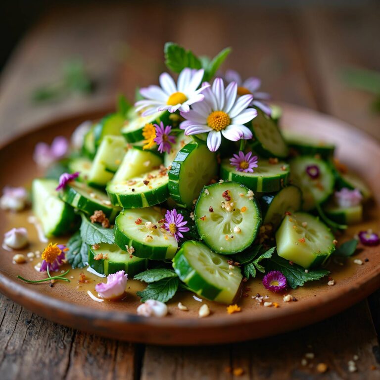 Gekochter Gurkensalat Rezept